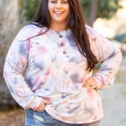 Boutique Simplified New Arrivals Angelic Vibes Long Sleeve Top