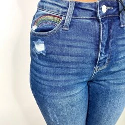 Iris & Rainbow Boutique #M917 Rainbow Of Iris Judy Blue Jeans