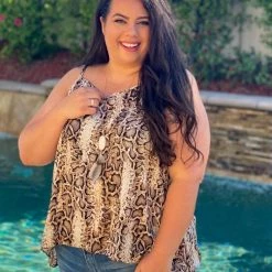 Boutique Simplified Slither Around Tank Top New Arrivals