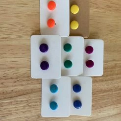 Iris & Rainbow Boutique Colorful Stud Earrings New Arrivals