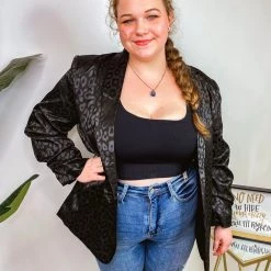 Iris & Rainbow Boutique #M691 Elegant And Sexy Blazer