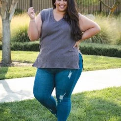 Boutique Simplified New Arrivals Hot Cocoa Sweater Tank