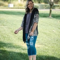 Boutique Simplified Draped With Fashion Cardigan