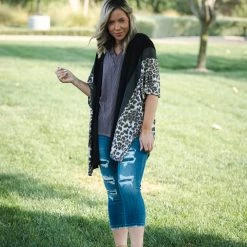 Boutique Simplified Draped With Fashion Cardigan