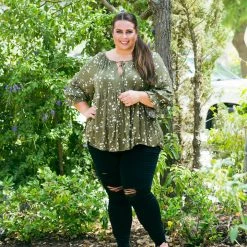 Boutique Simplified Falling For You Woven Top New Arrivals