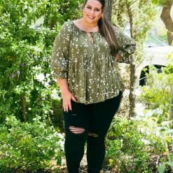 Boutique Simplified Falling For You Woven Top New Arrivals