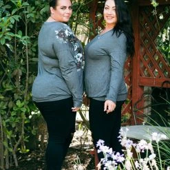 Boutique Simplified Sacred Rose Pullover