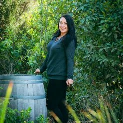 Boutique Simplified All The Feels Pullover In Charcoal