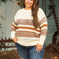 Boutique Simplified Light Of My Life Knit Sweater