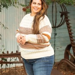 Boutique Simplified Light Of My Life Knit Sweater