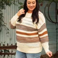 Boutique Simplified Light Of My Life Knit Sweater