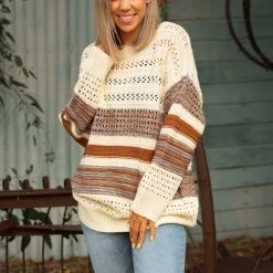 Boutique Simplified Light Of My Life Knit Sweater