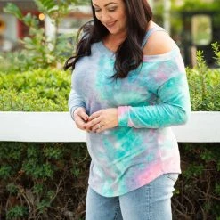 Boutique Simplified Mystical Beauty Drop Shoulder Long Sleeve New Arrivals