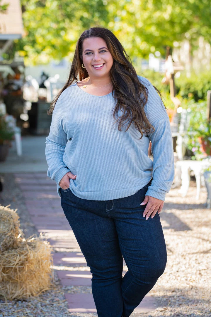 Boutique Simplified Lustful Waffle Knit Stone Top New Arrivals 4 Boutique Simplified Lustful Waffle Knit Stone Top New Arrivals