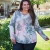 Boutique Simplified Mandala Lovin' Long Sleeve Top 2 Boutique Simplified Mandala Lovin' Long Sleeve Top