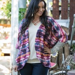 Boutique Simplified Serena Open Face Cardigan