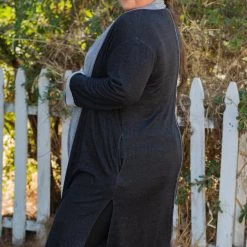 Boutique Simplified Inspired By Beauty Thumbhole Duster New Arrivals