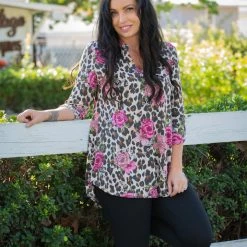 Boutique Simplified New Arrivals Peruvian Dreamin' 3/4 Sleeve Top