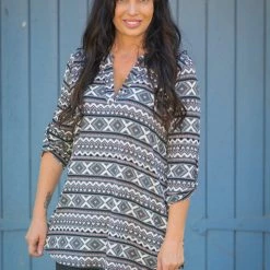 Boutique Simplified New Arrivals X Marks The Spot 3/4 Sleeve Top