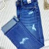 Iris & Rainbow Boutique #M949 Like Me Judy Blue Capri Jeans