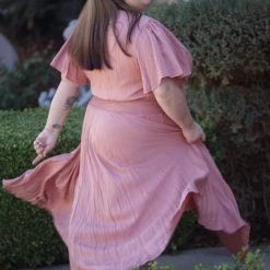 Boutique Simplified Classy And Sassy Handkerchief Dress