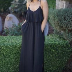 Boutique Simplified Unleash Your Beauty - Black Maxi New Arrivals