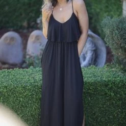 Boutique Simplified Unleash Your Beauty - Black Maxi New Arrivals