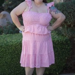 Boutique Simplified Picnic Party Sleeveless Dress