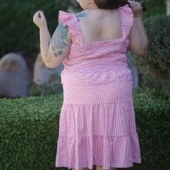 Boutique Simplified Picnic Party Sleeveless Dress