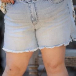 Boutique Simplified Fair Maiden Braided Judy Blue Shorts New Arrivals