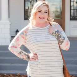 No Ship Drop Ship It's A Spring Thing Striped Top New Arrivals