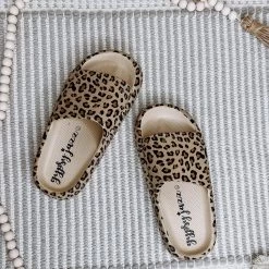 Iris & Rainbow Boutique #N306 Moon Slides (Leopard) New Arrivals