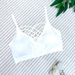 Iris & Rainbow Boutique #615 White Bralette New Arrivals