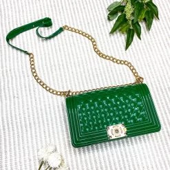 Iris & Rainbow Boutique #M472 Jelly Boy Bag (Green) New Arrivals