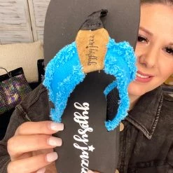 Iris & Rainbow Boutique #M255 Free Time Flip Flop (Turquoise)