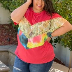 Boutique Simplified New Arrivals Against All Odds Chevron Tunic