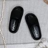 Iris & Rainbow Boutique #N307 Moon Slides (Black) New Arrivals
