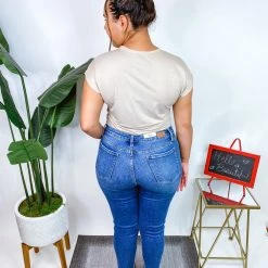 Iris & Rainbow Boutique #M948 Moscow Howdy Judy Blue Jeans New Arrivals