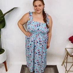 Iris & Rainbow Boutique #N258 My Shirred Bodice Dress New Arrivals