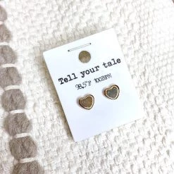 Iris & Rainbow Boutique #L797 Bling Heart Set