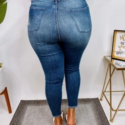Iris & Rainbow Boutique #M996 I Feel Pretty Blue Jeans New Arrivals