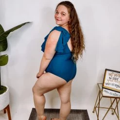 Iris & Rainbow Boutique New Arrivals #M516 Summer Love Swimsuit (Teal)