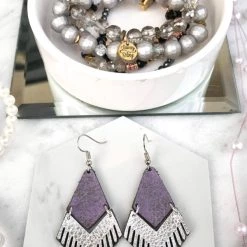 Iris & Rainbow Boutique Mini Purple Rock N' Roll Fringe New Arrivals