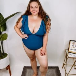 Iris & Rainbow Boutique New Arrivals #M516 Summer Love Swimsuit (Teal)