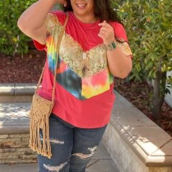 Boutique Simplified New Arrivals Against All Odds Chevron Tunic