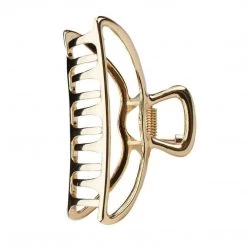 Iris & Rainbow Boutique New Arrivals #L875 Open Shape Claw Clip (Gold)