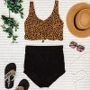 Iris & Rainbow Boutique #J163 Bottom Back To Basics Swimsuit (Black) New Arrivals