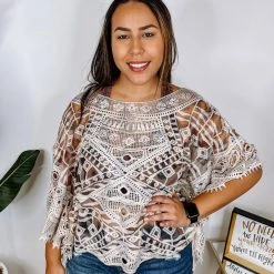 Iris & Rainbow Boutique New Arrivals #L7 Spot The Poncho