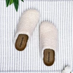 Iris & Rainbow Boutique #H791 Freedom Ivory Clogs