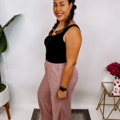 Iris & Rainbow Boutique #N256 Ultimate Linen Baggy Pants New Arrivals